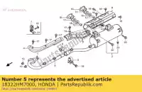 18322HM7000, Honda, aucune description disponible pour le moment honda trx 400 2000 2001 2002, Nouveau