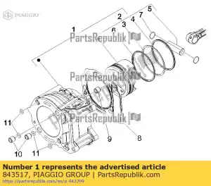 Piaggio Group 843517 cylinder z t?okiem - obraz 16 z 16