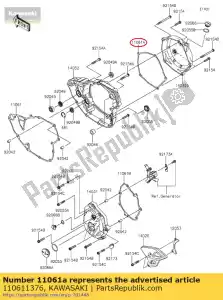 kawasaki 110611376 01 joint, extérieur - La partie au fond