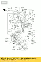 920451445, Kawasaki, Bearing-ball,crank ma kawasaki kx  r m f kx250 250 , New