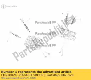 Piaggio Group CM228024 pad 2.32 - Lado inferior