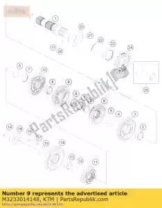 ktm M3233014148 ralenti 4.g version 'e - La partie au fond