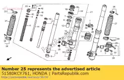 Aqui você pode pedir o nenhuma descrição disponível no momento em Honda , com o número da peça 51580KCY761: