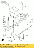 92153S486, Kawasaki, Bolt kawasaki klv  a kfx50 klv1000 kfx400 1000 50 400 , New