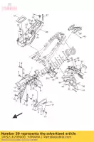 1WS216290000, Yamaha, Bewaker, modder yamaha  mt xsr 660 690 700 900 2014 2015 2016 2017 2018 2019 2020 2021, Nieuw