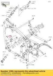 Ici, vous pouvez commander le à boulon, 10x25 commun auprès de Kawasaki , avec le numéro de pièce 130BB1025: