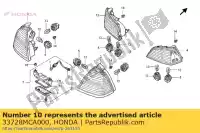 33728MCA000, Honda, socket comp, licence honda gl goldwing a gold wing  gl1800a 1800 , Nouveau