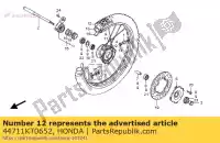 44711KT0652, Honda, aucune description disponible pour le moment honda xr 250 400 600 650 1990 1997 1998 1999 2000 2001 2002, Nouveau