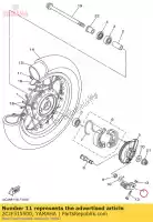 2CJF515500, Yamaha, palanca, arbol de levas 1 yamaha ttr50e 50 , Nuevo