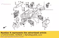 17255371000, Honda, band, inlaatspruitstuk honda mtx  rw mtx200rw 200 , Nieuw