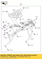 530290321, Kawasaki, carrier er650ecf kawasaki er-6f er-6n 650 2013 2014 2015 2016, Nuevo