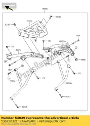 Here you can order the carrier er650ecf from Kawasaki, with part number 530290321: