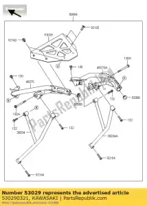 kawasaki 530290321 carrier er650ecf - Bottom side