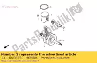 13110KSR730, Honda, piston comp. une honda cr  r cr125r 125 , Nouveau