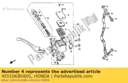 cilinderonderdeel, fr. Meester van Honda, met onderdeel nummer 45510KBG601, bestel je hier online: