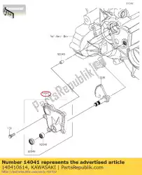 Ici, vous pouvez commander le 01 couverture-comp auprès de Kawasaki , avec le numéro de pièce 140410614: