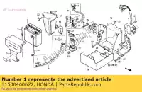 31500460672, Honda, battery (yb12a-a honda cmx 450 1986 1987 1988, New