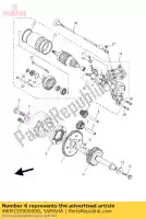 4WM155900000, Yamaha, starter one-way assy yamaha mt xv 1600 1670 1900 1999 2000 2001 2002 2005 2006 2007 2008 2009 2011 2012 2013, New