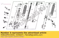 44832MV1000, Honda, bande, câble de compteur de vitesse honda xrv 750 1990 1991 1992 1993 1994 1995, Nouveau