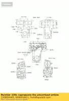 130BD0640, Kawasaki, à boulon commun kawasaki gt voyager z zephyr zg zn zr zz r zzr 600 750 1100 1200 1300 1985 1986 1987 1988 1989 1990 1991 1992 1993 1994 1995 1996 1997 1998 1999 2001 2003, Nouveau