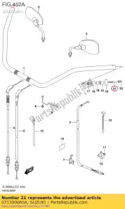 Suzuki 071300660A bullone - Il fondo