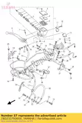 Ici, vous pouvez commander le support, corne auprès de Yamaha , avec le numéro de pièce 1BD233780000: