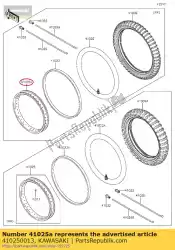 Tutaj możesz zamówić felga, fr, 1,40x14 klx110-a3 od Kawasaki , z numerem części 410250013: