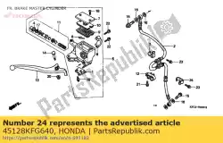 clip b, brk slang van Honda, met onderdeel nummer 45128KFG640, bestel je hier online: