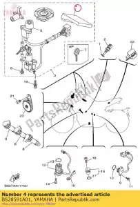 yamaha BS28591A01 unidad de control del motor - Lado inferior