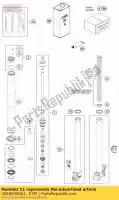 35480456S1, KTM, Axle clamp l/s cpl. w. tube husqvarna ktm  sx sxs 50 2012 2014 2015 2016 2017 2020 2021, New