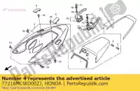 77216MCWD00ZJ, Honda, capa, r. grip * nha64p * honda vfr  a vfr800 vfr800a 800 , Novo