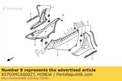 Ici, vous pouvez commander le aucune description disponible pour le moment auprès de Honda , avec le numéro de pièce 83700MCA000ZT: