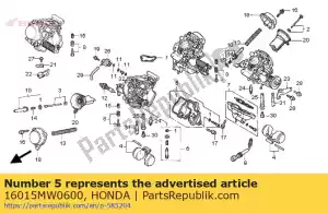 Honda 16015MW0600 complete carburettor set - image 27 of 27
