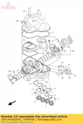 Ici, vous pouvez commander le amortisseur 2 auprès de Yamaha , avec le numéro de pièce 39P144260000: