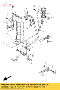 yamaha 4BH2583V0000 rr. zespó? pompy g?ównej. - Dół