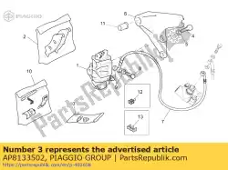 Qui puoi ordinare valvola di spurgo dell'aria da Piaggio Group , con numero parte AP8133502: