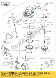 Ici, vous pouvez commander le tube klx150fffa auprès de Kawasaki , avec le numéro de pièce 921921638: