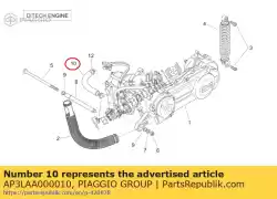 Aquí puede pedir manguera cilindro bomba de Piaggio Group , con el número de pieza AP3LAA000010: