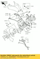 530041172, Kawasaki, tapete, estojo de bateria kvf650-a1 kawasaki kvf 650 2002 2003 2005 2006 2007 2008 2009 2010 2011, Novo