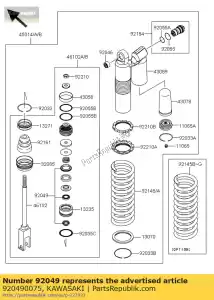 kawasaki 920490075 seal-oil kx250t6f - Dół