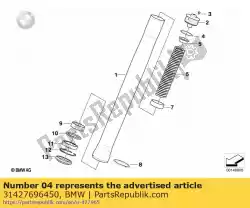 o-ring van BMW, met onderdeel nummer 31427696450, bestel je hier online: