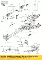 110560238, Kawasaki, colchete zx1000jbf kawasaki  h2 h2r kle klz z zx zzr 125 400 600 636 650 800 900 1000 1400 2011 2012 2013 2014 2015 2016 2017 2018 2019 2020 2021, Novo