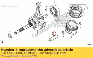 Honda 13111425000 perno, pistone - Il fondo