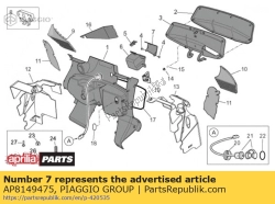 Aprilia AP8149475, Prise de courant, OEM: Aprilia AP8149475