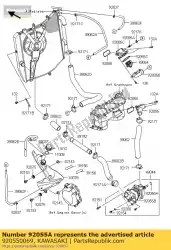 Tutaj możesz zamówić ring-o zx1000-c1 od Kawasaki , z numerem części 920550069: