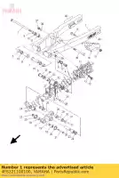 4ES221100100, Yamaha, brazo trasero comp. yamaha yz sw lw 80 85, Nuevo