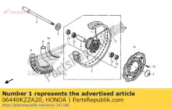 Aqui você pode pedir o nenhuma descrição disponível no momento em Honda , com o número da peça 06440KZZA20: