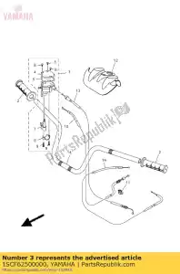 yamaha 1SCF62500000 throttle lever assy - Bottom side