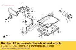 Qui puoi ordinare oring, 31x2. 5 da Honda , con numero parte 91301PJ7000: