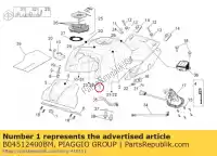 B04512400BM, Piaggio Group, tanque de combustível pintado de branco glam aprilia rsv rsv4 rsv4 tuono tuono 1000 2013 2014, Novo